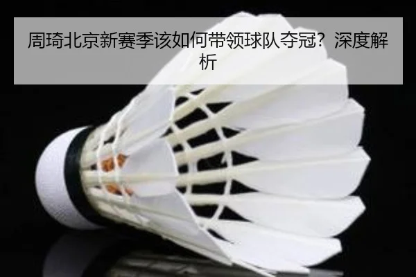 周琦北京新赛季该如何带领球队夺冠？深度解析